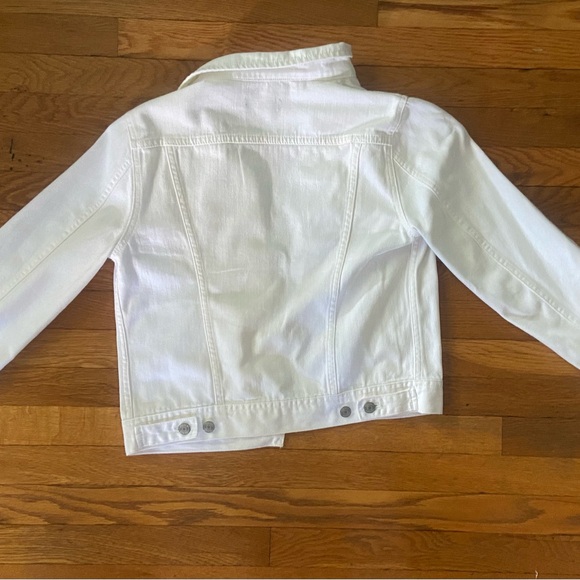 J. Crew White Jean Jacket - Picture 5 of 5